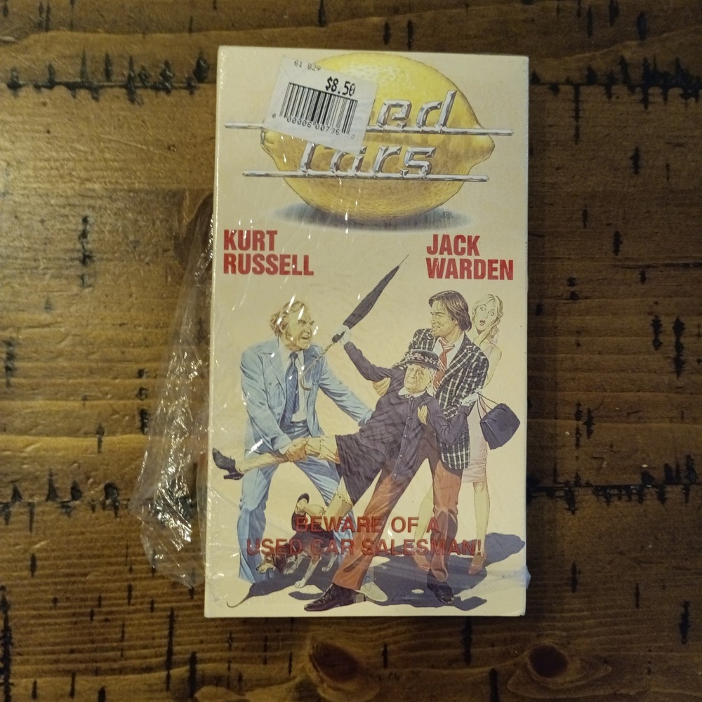 Used Cars VHS Kurt Russell Jack Warden Goodtimes Home Video 4603 Comedy Movie